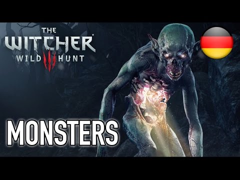 The Witcher 3: Wild Hunt - PS4/XB1/PC - Monsters (German Dev Diary)