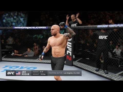 EA UFC 2 (Xbox One) - Nick Diaz vs Joe Rogan (Secret Unlockable Fighter)
