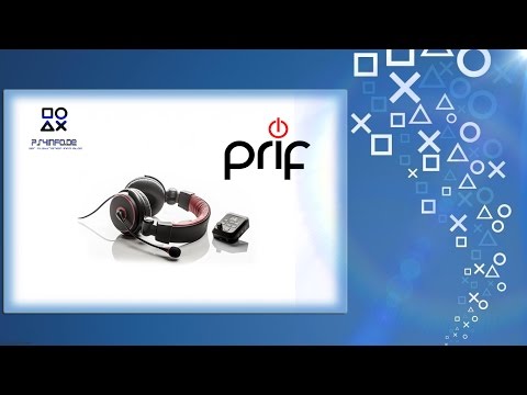Headset PRIF Playsonic 4 Amplified Stereo with Sound Mixing #Unboxing