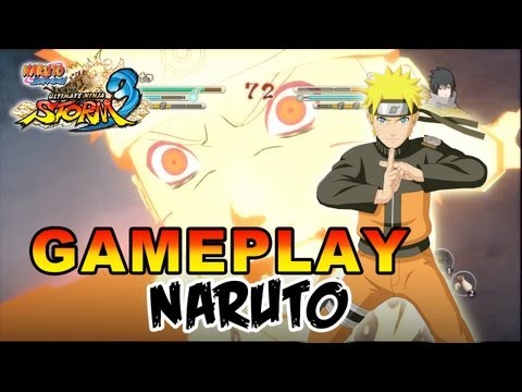 Naruto Shippuden Ultimate Ninja Storm 3 - X360 / PS3 - Naruto Gameplay