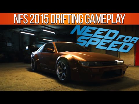 Need for Speed 2015 Drifting Gameplay, 180sx Customization &amp; Drift Tuning