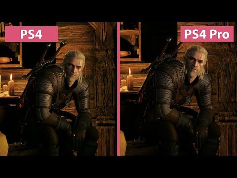 The Witcher 3 – PS4 vs. PS4 Pro Patch 1.51 Graphics Comparison &amp; Frame Rate Test