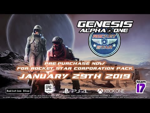 Genesis Alpha One - Release Date Trailer (PC, Xbox One, PlayStation 4)