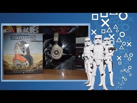 Turtle Beach Star Wars Battlefront Sandtrooper Gaming Headset | Unboxing | PS4