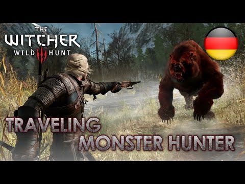 The Witcher 3: The Wild Hunt - PS4/XB1/PC - Travelling Monster Hunter (Dev Diary German)