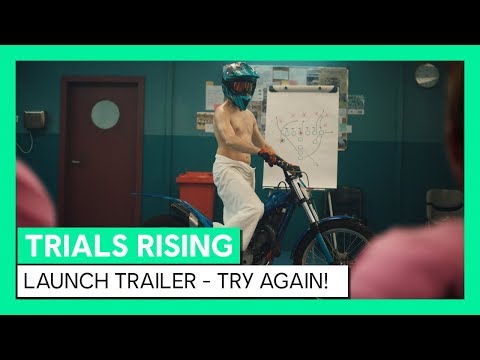 Trials Rising Launch-Trailer - Try Again! | Ubisoft [DE]