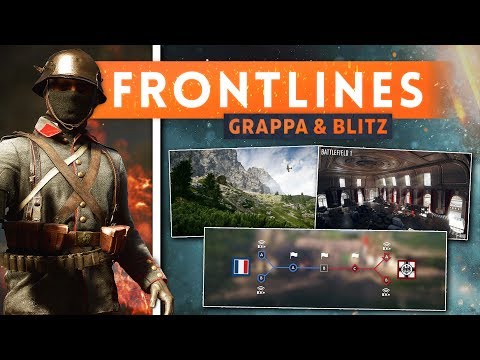 ► FRONTLINES ON MONTE GRAPPA &amp; BALLROOM BLITZ! - Battlefield 1