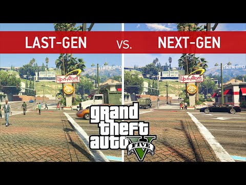 GTA V Comparison - Last Gen vs. Next Gen/Fidelity vs. Performance RT vs. Performance