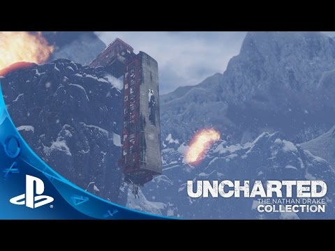 UNCHARTED: The Nathan Drake Collection (10/9/2015) - #UnchartedMoments (Train Wreck) | PS4
