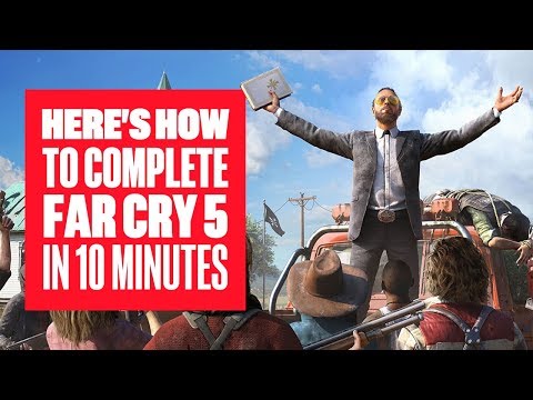 How to Complete Far Cry 5 in 10 Minutes - New Far Cry 5 Gameplay