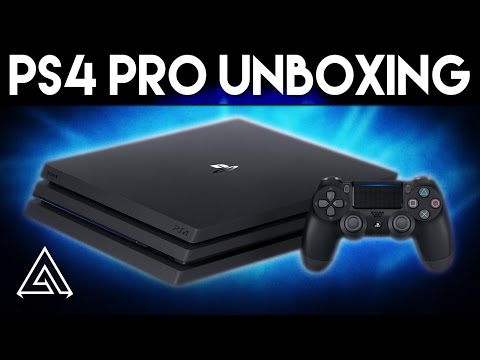 PS4 Pro Unboxing &amp; PS4 Comparison