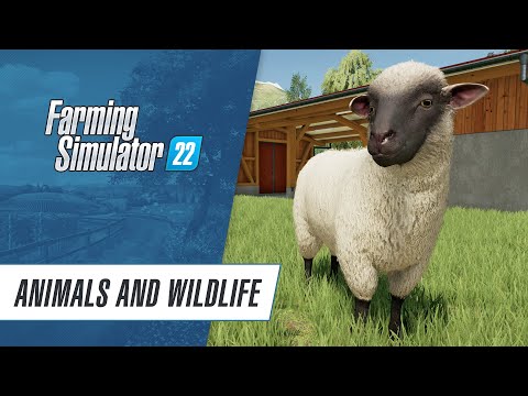 🐮 Animals &amp; Wildlife in Farming Simulator 22