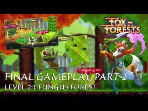 FOX n FORESTS - Gameplay 2018 - Fungus Forest