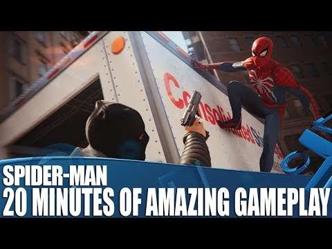 Marvel&#039;s Spider-Man - 20 Minutes Of Amazing Open World PS4 Gameplay