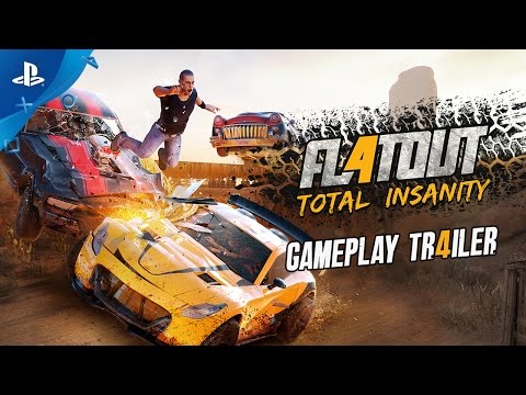 FlatOut 4: Total Insanity - Gameplay Trailer | PS4