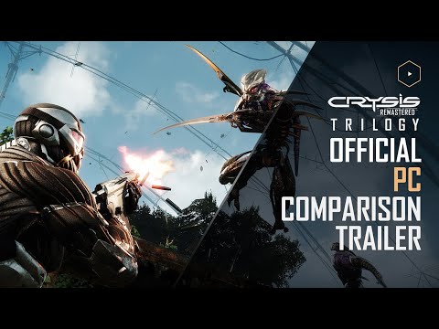 Crysis Remastered Trilogy - Official PC Comparison Trailer