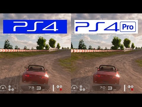 Gran Turismo Sport | PS4 Pro VS PS4 | Graphics Comparison | Comparativa