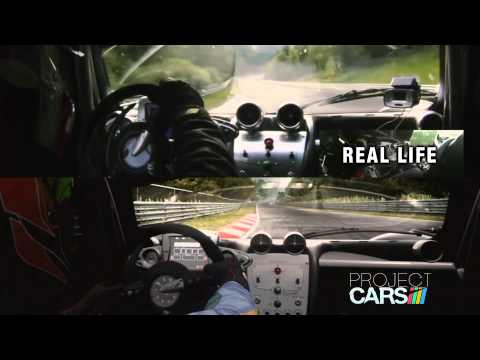 Project CARS vs Real Life - Pagani Zonda R @ Nurburgring