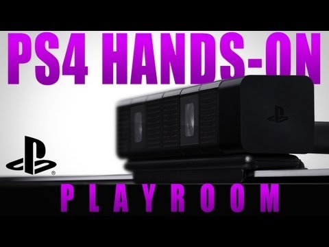 PS4 hands-on: The Playroom - DualShock 4 in action!