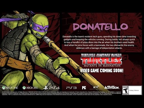 Teenage Mutant Ninja Turtles: Mutants in Manhattan - Donatello Character Trailer