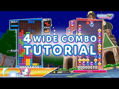 Puyo Puyo Tetris: 4 Wide Combo Tutorial