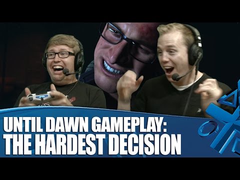 Until Dawn Gameplay: The Hardest Decision
