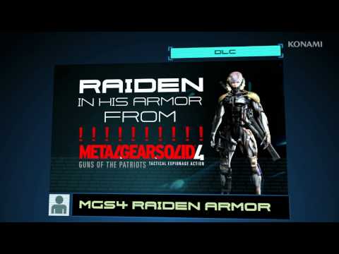 METAL GEAR RISING | MGS4 Raiden Armor DLC