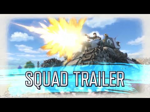 Squad E Reporting for Duty in Valkyria Chronicles 4 (GER PEGI)