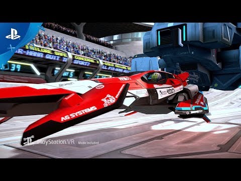 WipEout Omega Collection - PSX 2017: Announce Trailer | PS4, PS VR