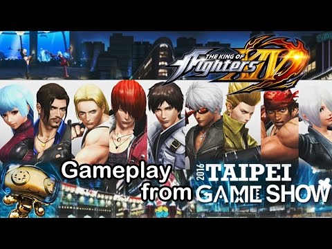 KOFXIV - Gameplay from Taipei Game Show 2016 (PSX Build)