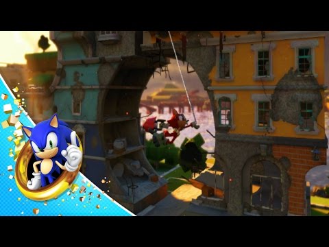 Sonic Forces - Park Avenue Hero Gameplay