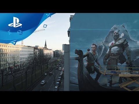 God of War - Kratos und Atreus in Übergröße: Making of [PS4, deutsch]