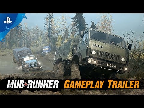 MudRunner | Gameplay Trailer | PS4