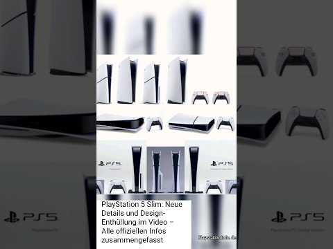 PlayStation 5 Slim: Neue Details Design-Enthüllung – Alle offiziellen Infos #playstation5 #ps5