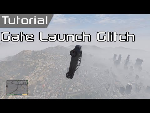 GTA V: Gate Launch Glitch (Tutorial) - [GTA 5 Swingset Glitch]