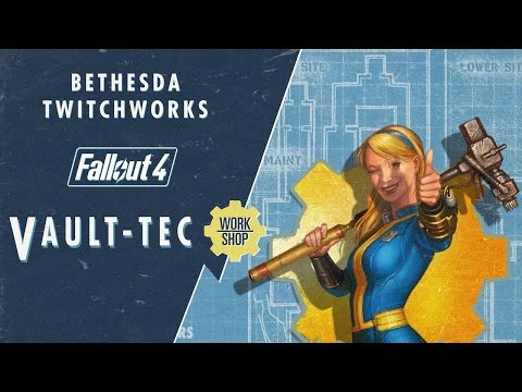 Bethesda Plays Fallout 4 - Vault-Tec Workshop (Developer Walkthrough)