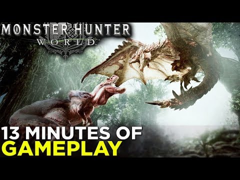 Phil and Griffin Talk MONSTER HUNTER: WORLD - 12 Minutes of HANDS-ON GAMEPLAY