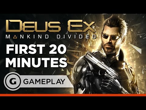 First 20 Minutes of Deus Ex: Mankind Divided