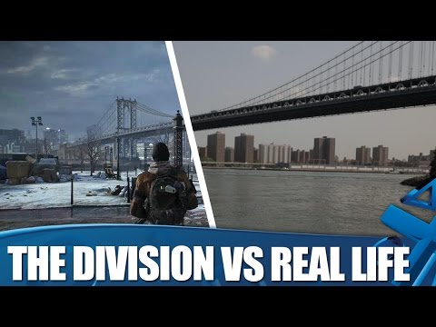 The Division Vs Real Life - New York locations