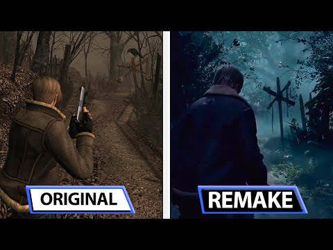 Resident Evil 4 Remake | Original VS Remake | Capcom Showcase Graphics Comparison