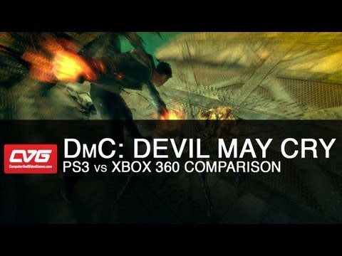 DmC: Devil May Cry Xbox 360 vs PS3 HD Comparison