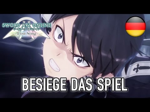 Sword Art Online: Lost Song - PS4/PS Vita - Besiege das Spiel (German Trailer)