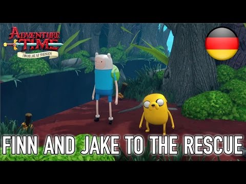 Adventure Time Finn und Jake auf Spurensuche - Finn and Jake to the rescue! (German)