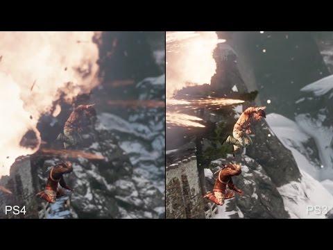 Uncharted: Nathan Drake Collection - PS4 vs PS3 Story Trailer Graphics Comparison