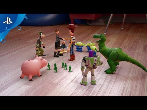 Kingdom Hearts III – D23 2017 Toy Story Trailer | PS4