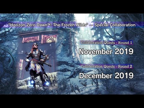 MHW: Iceborne x Horizon Zero Dawn: The Frozen Wilds (Release Date)