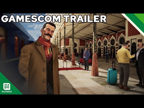 Hercule Poirot: Murder on the Orient Express - Gamescom Trailer - Microids Studio Lyon