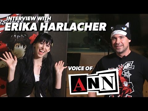 Persona 5: Erika Harlacher talks about playing Ann!