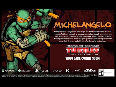 Teenage Mutant Ninja Turtles: Mutants in Manhattan - Michelangelo Character Trailer