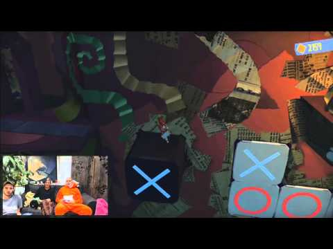 Dreams PS4 - Sculpting in Dreams + Tearaway Unfolded Caverns | Live Stream